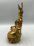 Brass White Tara Statue 8.5"