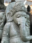 Seated Stone Ganesh Statue 41"