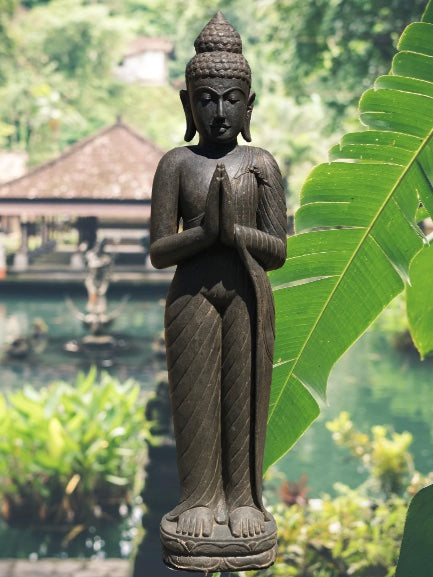 Standing buddha statue new arrivals
