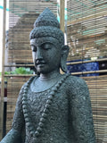 Stone Earth Witness Buddha Statue 44"