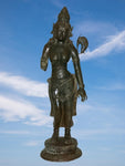 Dewi Sri / Shri Devi Goddess Statue 36" - Routes Gallery