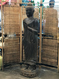 Stone Standing Abhaya Buddha Statue 60"