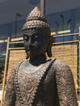 Large Stone Meditation Buddha Statue 61"