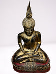 Wood Thai Meditation Buddha Statue 40"