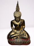 Wood Thai Meditation Buddha Statue 40"