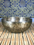 Medicine Buddha Handmade Singing Bowl 9.75" - Routes Gallery