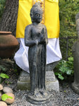 Standing Namaste Garden Buddha Statue 40" - Routes Gallery