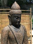 Large Stone Meditation Buddha Statue 61"