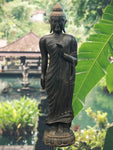 Stone Standing Abhaya Buddha Statue 60"