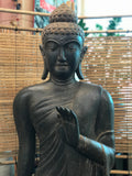 Stone Standing Abhaya Buddha Statue 60"