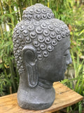 Buddha Head Garden Statue 28" - Routes Gallery