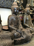 Stone Earth Witness Buddha Statue 36"