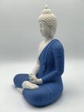 Porcelain Meditating Buddha Statue 12"