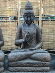 Stone Teaching Buddha Garden Sculpture 43"