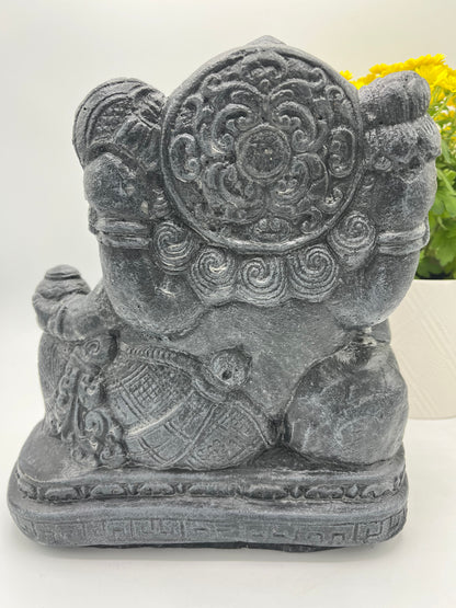 Reclining Ganesh Statue 10"