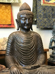 Stone Earth Witness Buddha Garden Statue 41"