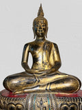 Wood Thai Meditation Buddha Statue 40"