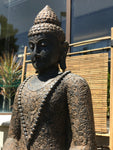 Large Stone Meditation Buddha Statue 61"