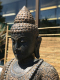 Large Stone Meditation Buddha Statue 61"