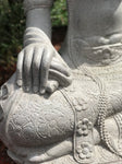Stone Devi Tara Garden Statue 45" - Routes Gallery