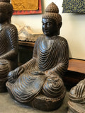 Stone Earth Witness Buddha Statue 36"