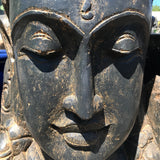 Stone Devi Tara Goddess Head Bust 42"
