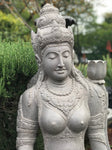 Stone Devi Tara Garden Statue 45" - Routes Gallery