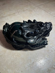 Obsidian Feng Shui Dragon Turtle 5.5"