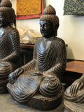 Stone Earth Witness Buddha Statue 36"