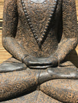 Large Stone Meditation Buddha Statue 61"