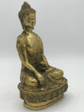 Brass Shakyamuni Earth Witness Buddha 8"