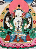 Chenrezig Thangka, Buddha of Compassion