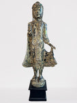 Wood Standing Abhaya Buddha 48"