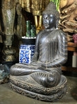 Stone Dyhana Meditation Buddha Statue 36" - Routes Gallery