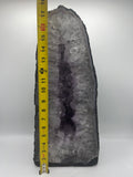 Amethyst Crystal Geode Cathedral 18"