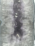 Amethyst Crystal Geode Cathedral 18"