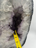 Amethyst Crystal Geode Cathedral 14"
