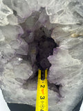 Amethyst Crystal Geode Cathedral 14"