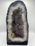 Amethyst Crystal Geode Cathedral 17"