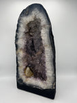 Amethyst Crystal Geode Cathedral 17"