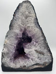 Amethyst Crystal Geode Cathedral 13"