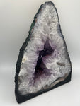 Amethyst Crystal Geode Cathedral 13"