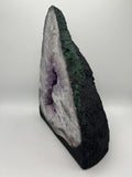 Amethyst Crystal Geode Cathedral 13"