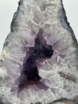 Amethyst Crystal Geode Cathedral 13"