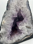 Amethyst Crystal Geode Cathedral 13"