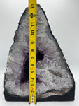 Amethyst Crystal Geode Cathedral 13"