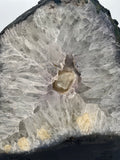 Quartz Crystal Geode 10.5"