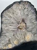 Quartz Crystal Geode 10.5"