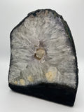 Quartz Crystal Geode 10.5"