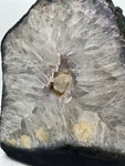 Quartz Crystal Geode 10.5"